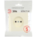 Розетка Эра Arktik 16-2106-02 без заземления 2P 16А-250В слоновая кость Б0071674