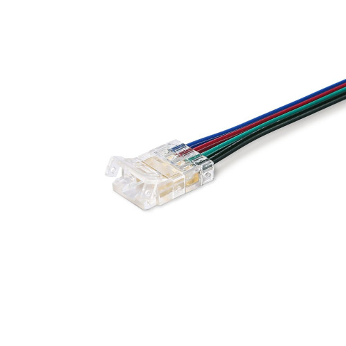 Соединитель гибкий односторонний COB RGB 12/24V для лент 10mm (4 конт.) (5шт. в комплекте) GS7411