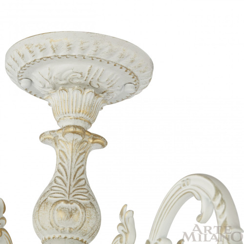 Потолочная люстра Arte Milano 346410/6 WT+G