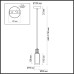 Подвесной светильник Odeon Light Saga Classic 5088/1A