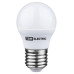 Лампа светодиодная диммируемая TDM Electric E27 6W 3000K прозрачная SQ0340-0203