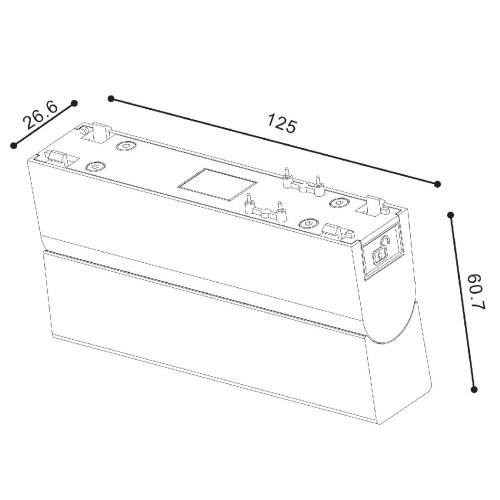 Трековый светильник SWG PRO DL-SLIM-FLWH-10-CCT 022085