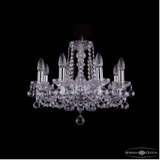 Подвесная люстра Bohemia Ivele Crystal 1402/8/160 Ni Balls