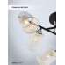 Потолочная люстра Seven Fires Idella SF3356/6C-BK-CR-WT