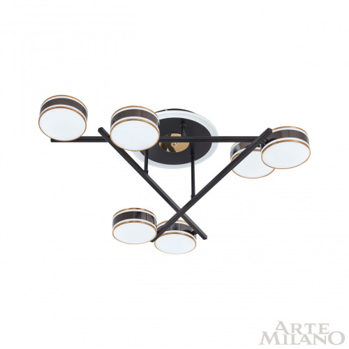 Потолочная светильник Arte Milano Ferrara 278599/6 BK