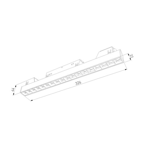 Трековый светильник Elektrostandard Slim Magnetic 4690389178924