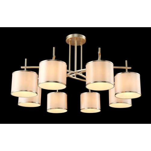 Потолочная люстра Crystal Lux Sergio PL8 Gold