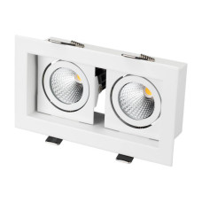 Встраиваемый светильник Arlight CL-KARDAN-S180x102-2x9W Warm 024127