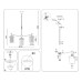 Подвесная люстра Ambrella Light High Light Heigh Light LH56033