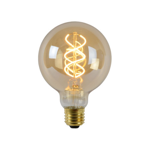 Светодиодная диммируемая лампа Lucide E27 5W 2200K шар 49032/05/62