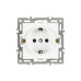 Механизм электрической розетки Arlight SCT-GP-MEU-PL-WH (250V, 16A) 043739