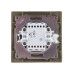 Выключатель двухклавишный с подсветкой Лама TDM Electric SQ1815-0705