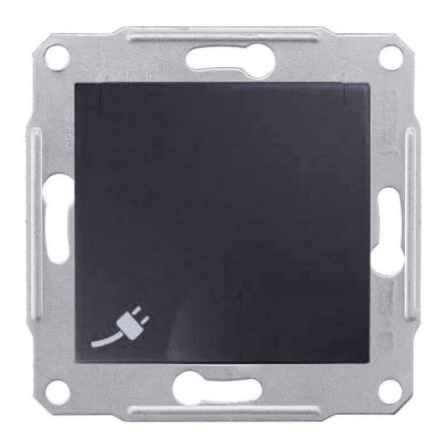 Розетка Schneider Electric Sedna с/з со шторками и крышкой IP44 16A 250V SDN3100370