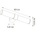 Подсветка для зеркал Arte Lamp Callisto A4415AP-1CC