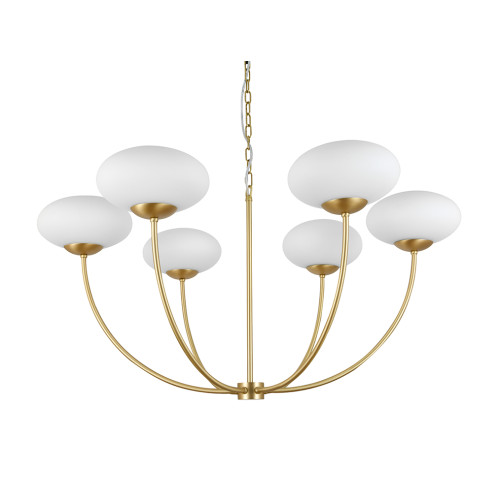 Подвесная люстра Newport 3916/С brass М0071163