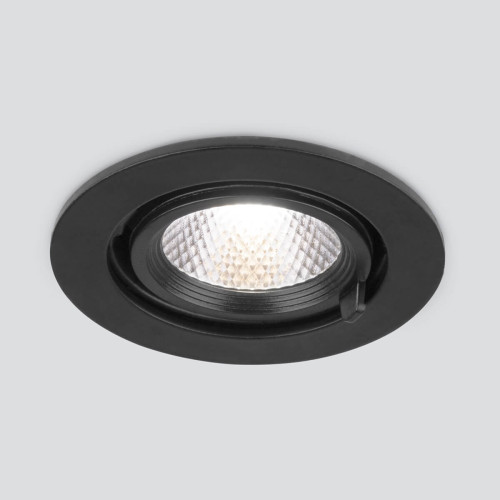 Встраиваемый светодиодный светильник Elektrostandard 9918 LED 9W 4200K черный 4690389162428