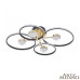 Потолочный светильник Arte Milano Ferrara 276140/4+4 BK/GD