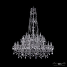 Подвесная люстра Bohemia Ivele Crystal 1411/20+10+5/400/XL-155/2d Ni