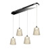 Подвесной светодиодный светильник iLedex Flora WD8007-4 CR