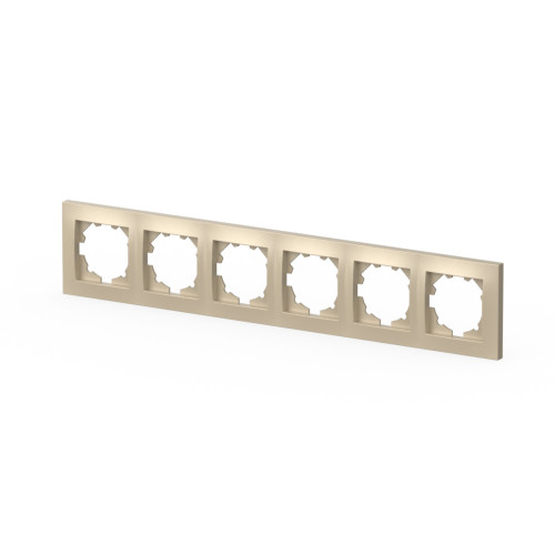 Рамка шестиместная ELBI Vega 510-012500-252