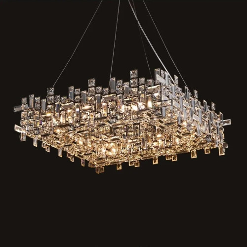 Подвесная люстра Delight Collection P7838-W80 chrome