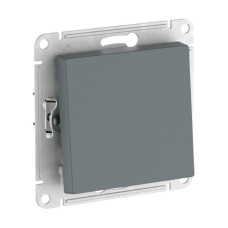 Выключатель 1-клавишный, сх.1, 10АХ, мех., быстрозажим. клем. Systeme Electric AtlasDesign Грифель ATN000711S