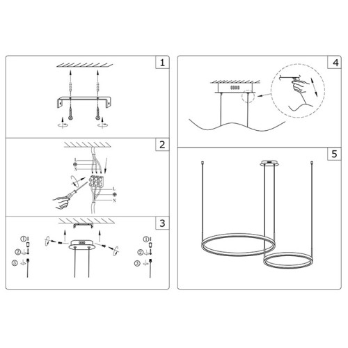 Подвесная люстра Kink Light ТОР 08219,19PA (4000K)