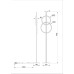 Торшер Arte Lamp Fluido A3913PN-24BK
