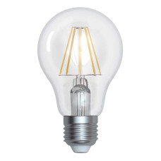 Лампа светодиодная филаментная (UL-00004868) Uniel E27 15W 3000K прозрачная LED-A70-15W/3000K/E27/CL PLS02WH