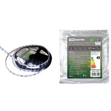 Светодиодная влагозащищенная лента TDM Electric 12В 2835 4,8Вт/м 6000K 5м IP65 SQ0331-0309