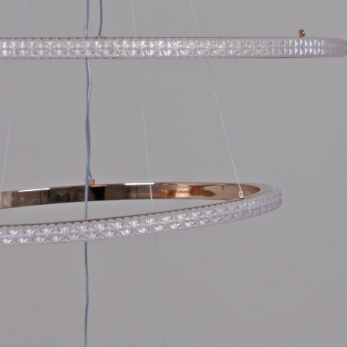 Подвесная люстра Reluce 87090-0.4-03 BK+FG Подвесная люстра Reluce 87090-0.4-03 BK+FG