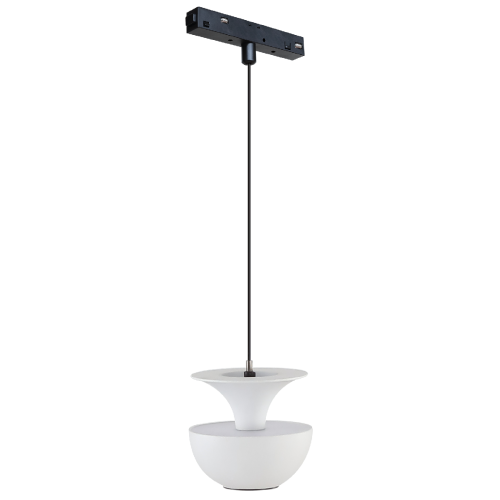 Трековый магнитный светильник iLedex Vision 4822-012-D80-6W-38DG-3000K-WH