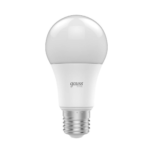 Лампа светодиодная Gauss E27 13,5W 4100К груша матовая 1023224