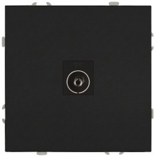 Розетка Эра Galaxy 15-3101-05 TV одиночная IP20 антрацит Б0070723