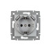 Механизм розетки с USB зарядкой Arlight SCT-MUAA-PL-GR-V (250V, 16A) 049820