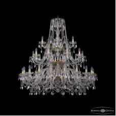 Подвесная люстра Bohemia Ivele Crystal 1411/20+10+5/460/3d G