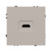 Механизм HDMI розетки Arlight SCT-NOBE-MHD1-SFPL-CA (Кашемир) 061842