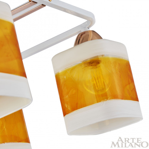 Потолочная люстра Arte Milano Amalfi 322008/4 WH+FG
