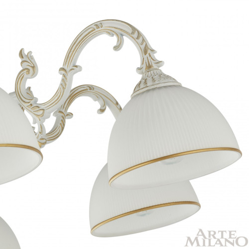 Потолочная люстра Arte Milano 346410/6 WT+G