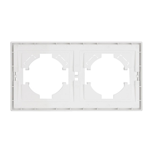 Рамка пластиковая на 2 поста Arlight FRM-TENDO-SFPL-2-WH 054649