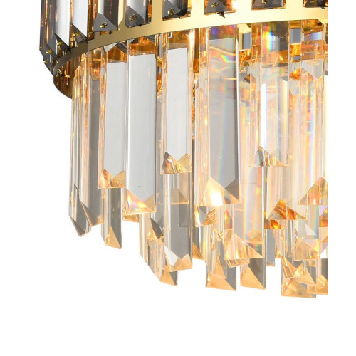 Подвесная люстра Natali Kovaltseva IMPERIUM 76018/10C GOLD PLATED