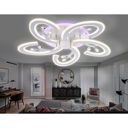 Потолочная светодиодная люстра Ambrella Light Acrylica Original FA512
