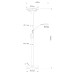 Торшер Arte Lamp Duetto A4329PN-2PB