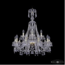 Подвесная люстра Bohemia Ivele Crystal 1403/10+5/240/XL-80 G