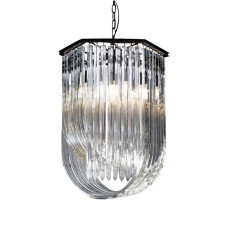 Подвесная люстра Delight Collection Murano Glass KR0116P-6 black