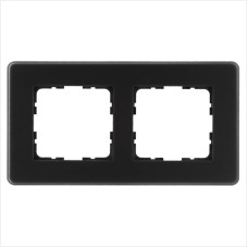 Рамка 2-постовая Jasmart G-Glass G1002GB-RM