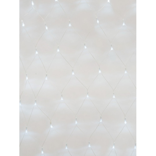 Светодиодная гирлянда Uniel сетка (UL-00007220) белый ULD-N1515-96/STK White IP44
