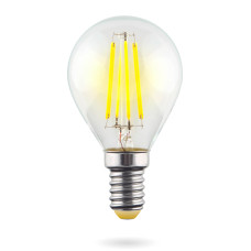 Лампа светодиодная Voltega E14 6W 2800К прозрачная VG10-G1E14warm6W-F 7021