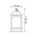 Светодиодный фонарь Олененок Gauss Holiday HL031