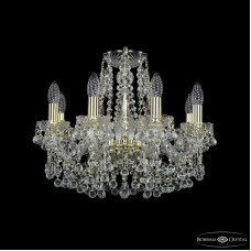 Подвесная люстра Bohemia Ivele Crystal 1409/8/160 G